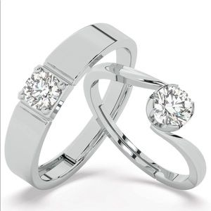 Matching Promise Rings for Couples